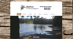 Desktop Screenshot of beehivecampground.com