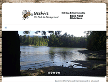 Tablet Screenshot of beehivecampground.com
